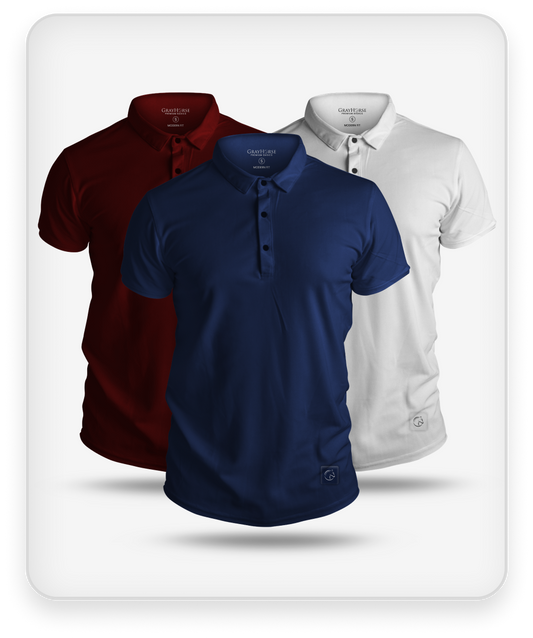 DryLux Polo - Custom 3 Pack